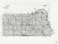 Oliver County, North Dakota State Atlas 1961